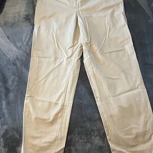 Taylor Tan Ankle Cropped Pants